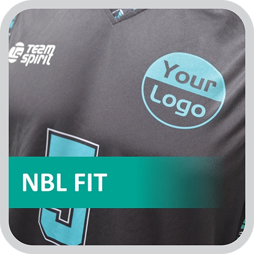 NBL fit design for custom basketball uniforms by Team Spirit Sports in Australia