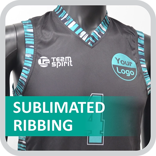 Basketball Sublimated Ribbing Icon