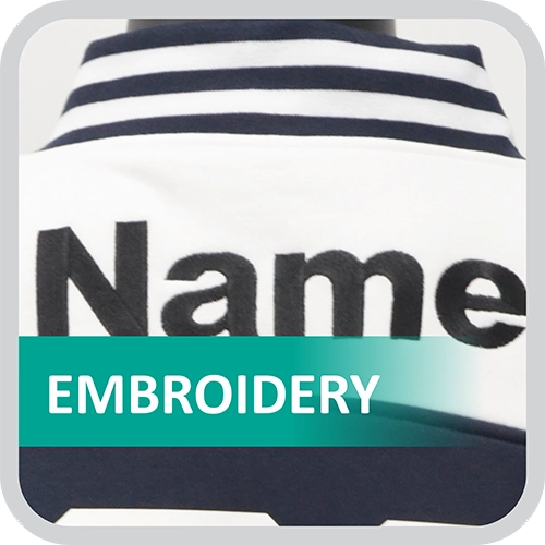 Embroidery options for custom school leaver jackets by Team Spirit Sports in Australia