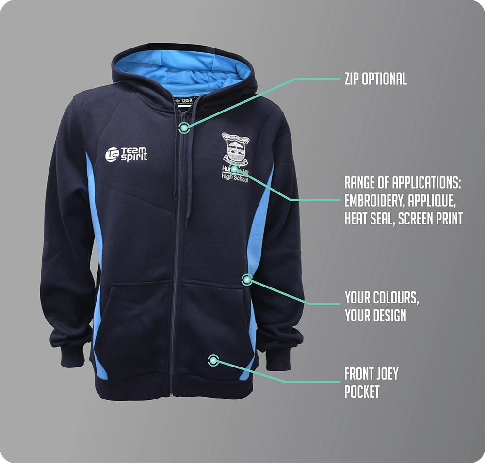 Custom school hoodies with personalised designs for Australian students