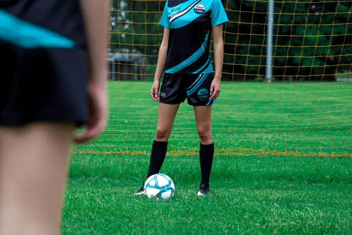 soccer players wearing comfortable socks on the field